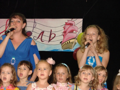 Отчётный концерт детской студии эстрадного вокала 